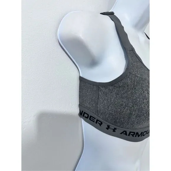 Under Armour, gray sports bra 32C small  A794 - Picture 2 of 5